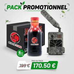 Pack observation cam&eacute;ra de surveillance ZEISS Secacam 3 grand angle + 1 pack de 6 goudron BLACK FIRE