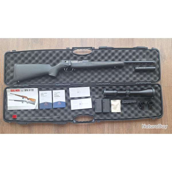 Pack complet carabine 22 LR ISSC SPA