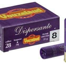 Cartouches "Dispersante" 21Gr BJ - Cal 28/70 Vouzelaud 09