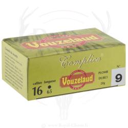 10 Cartouches COMPLICE 65 Cal.16/65 28G BJ Vouzelaud 07