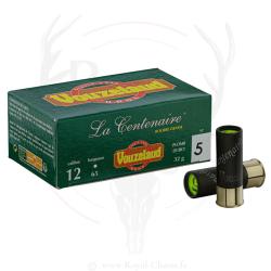 10 Cartouches LA CENTENAIRE tube plastique Cal.12/65 32G BG Vouzelaud 09