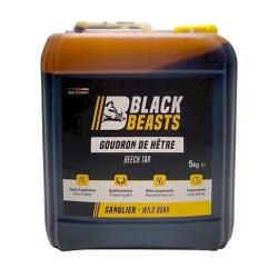 Pack de 3 goudron v&eacute;getal BLACK BEASTS de 5 KG + casquette RWS offerte