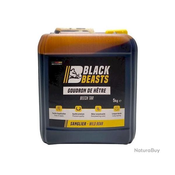 Pack de 3 goudron v�getal BLACK BEASTS de 5 KG + casquette RWS offerte