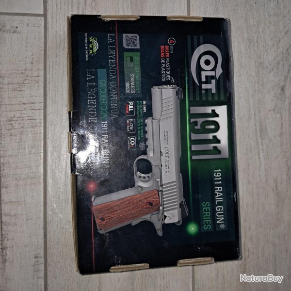 Colt 1911 Rail Gun Co2 GBB