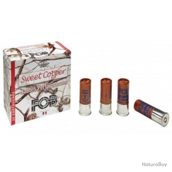 Cartouches de chasse FOB Sweet Cooper 34 HP Cal.12 70 Par 1 34 g cuivr�