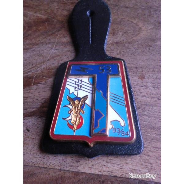 insigne 53 r�giment  de transmissions  / ballard