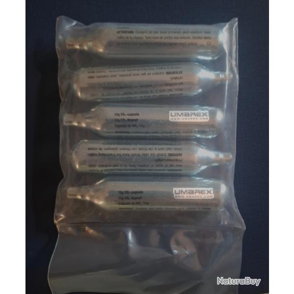 Cartouches CO2 Umarex Lot de 170 cartouches plus 10 offerts
