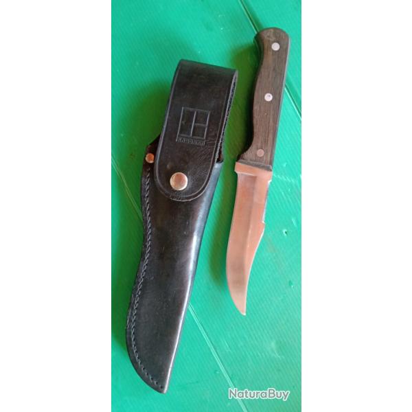 DAGUE & FOURREAU DE CHASSE  KASSNAR  "  JAPON  "  ( en notifications sur les deux �l�ments . )