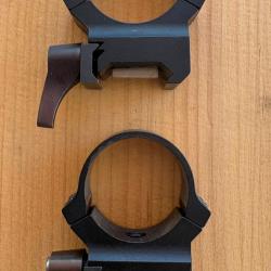 Colliers LEUPOLD QRW2 30 mm - Noir mat