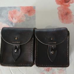 Porte chargeur Mas 36 en cuir