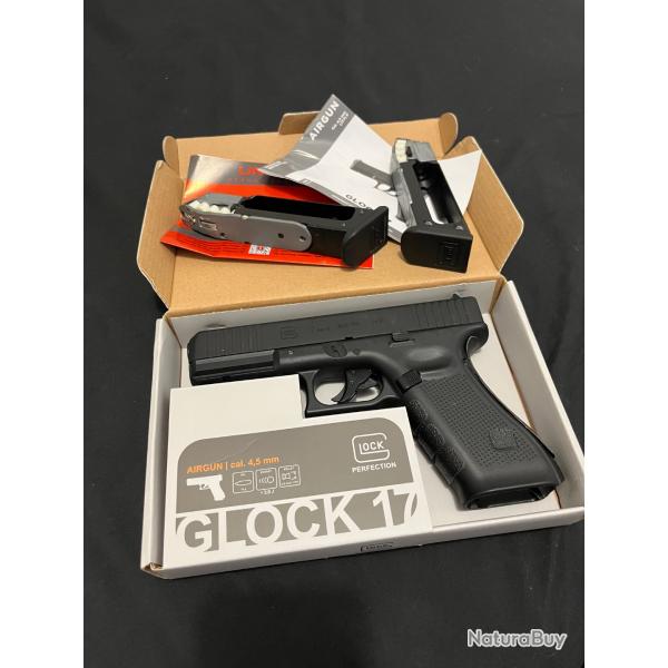 Umarex Glock 17 Gen 5 Airgun 4,5 mm plombs - Pack complet 3,0 Joules
