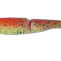 SAWAMURA ONE UP SHAD 10 PIKE LTD -  ORANGE GREEN