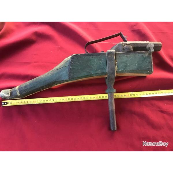 && ancien canon d'alarme avertisseur pi�ge a feu �ffaroucheur de calibre 16 &&