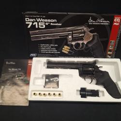 Revolver CO2 Dan Wesson 715, Cal. 4,5mm - 1� sans prix de r&eacute;serve !!