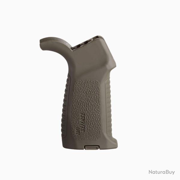 Poign�e CG1 AR15/M16 + compartiment piles Vert Olive