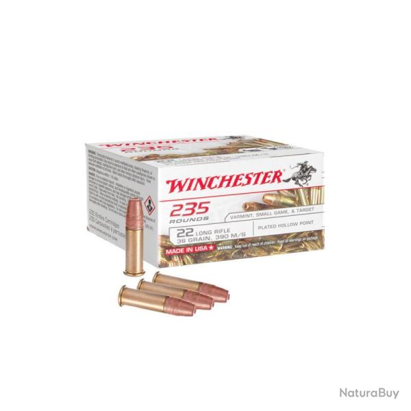Super X 22 winchester super x 22 lr 36gr lhp copper plated hollow point x 235