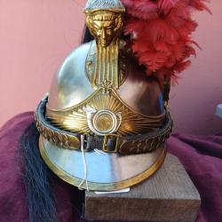 Casque de "CHASSEUR A CHEVAL Mle.1913 troupe en TBE .