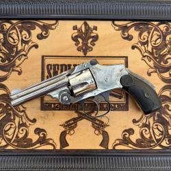 Smith & Wesson .38 Safety Hammerless 4th Model - Vers 1902 - M&eacute;canique parfaite