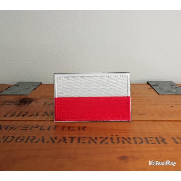 Patch brod� �cusson drapeau Pologne