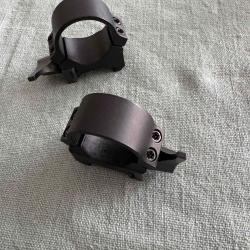 Colliers LEUPOLD QRW2 25,4mm &eacute;tat neuf