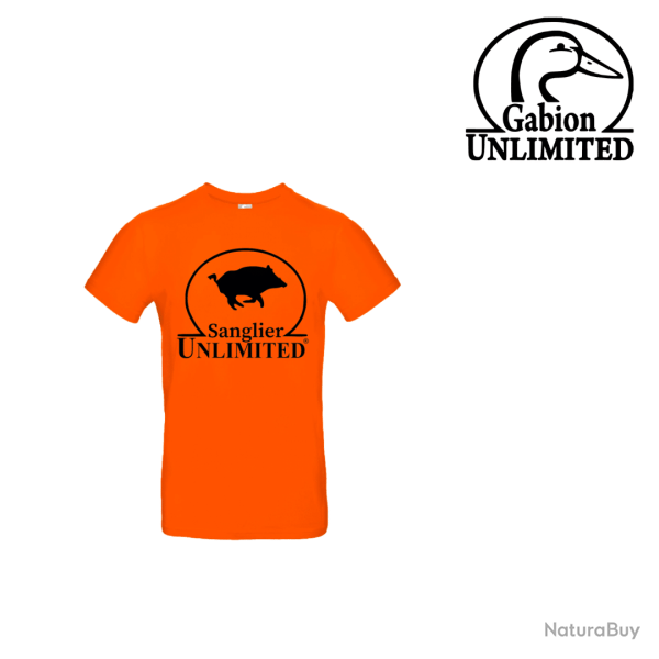T-Shirt Sanglier Unlimited 2XL