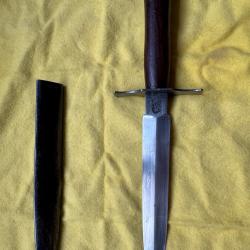 Poignard Vengeur Bourgade &laquo;&nbsp;Le Chinois&nbsp;&raquo; France WW1 TBE