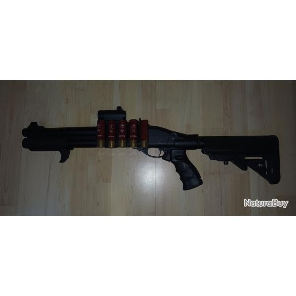 Pompe spring hopup r�glable VELITES FERRUM III + red dot + 6 cartouches