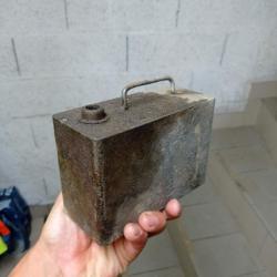 Bidon d'huile allemand WW1 MG