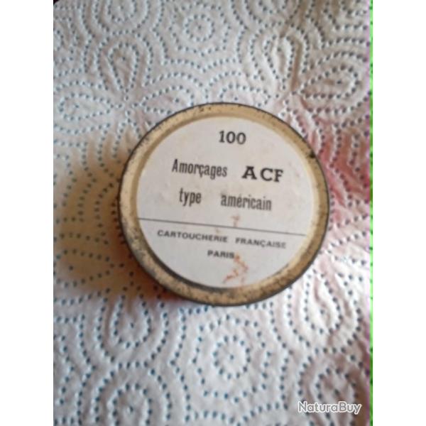 Amorces ACF type am�ricain pour calibre 12