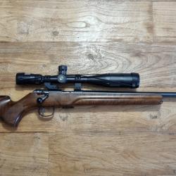 Carabine ANSCHUTZ 1517 D HB cal.17 HMR + lunette BUSHNELL Elite Tactical 5-15x40