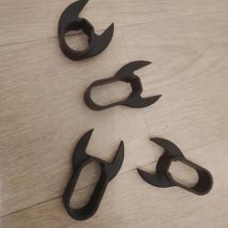 GUIDONS OREILLE DE CHAT HUTTE SUPERPOSE et POUR SEMI-AUTO