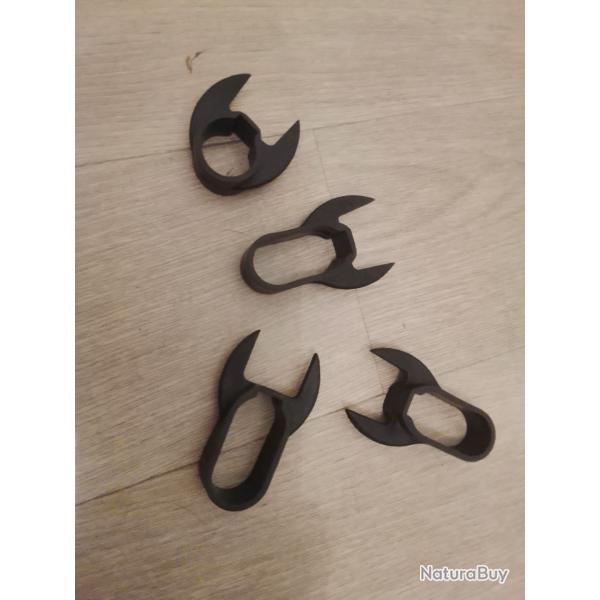 GUIDONS OREILLE DE CHAT HUTTE SUPERPOSE et POUR SEMI-AUTO