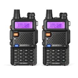 Paire de 2 Talkies-walkies Baofeng UV-5R en boites - 1� SANS PRIX DE RESERVE !