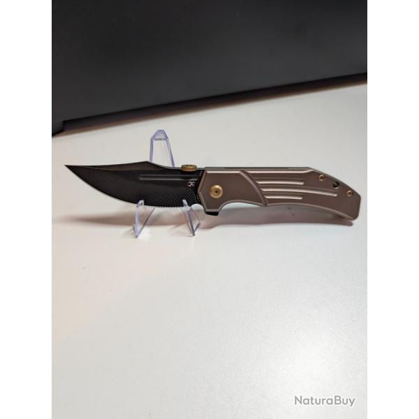 Kansept Orion K1089A5 Limited Edition - Titane Bronze - CPM S35VN - Neuf Complet