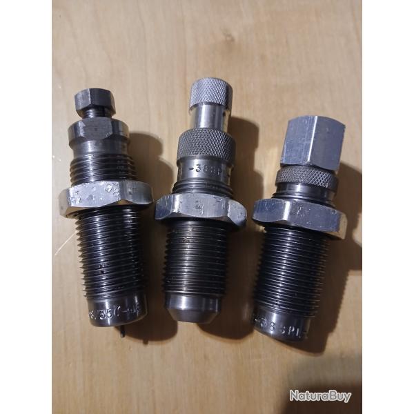 Outils 38 special 357 magnum LEE carbure rechargement 38 spe 357 mag