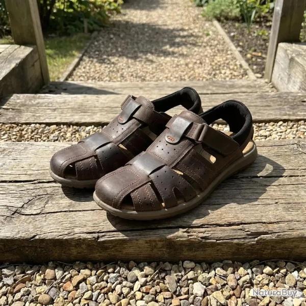 Sandales "Titan" 2021 en cuir de vachette 41 � 46 43