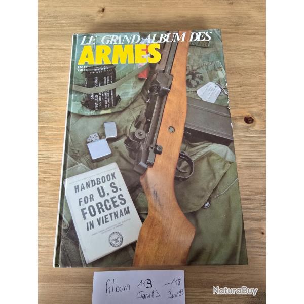 Le Grand album des armes n�113- au 118 Janv 83 Juin 83