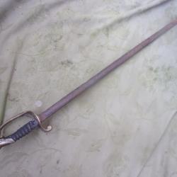 sabre r&eacute;glementaire fran&ccedil;ais lame 82 cm