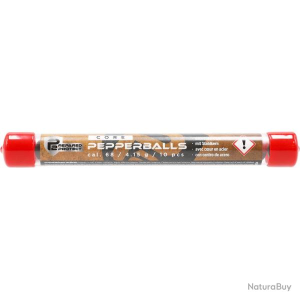 Umarex P2P CORE D�fense Pepperballs cal.68, 10 pi�ces
