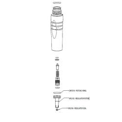 Pi&egrave;ces intelligentes / Ensemble de piston de r&eacute;gulateur GoG complet (VRG105)