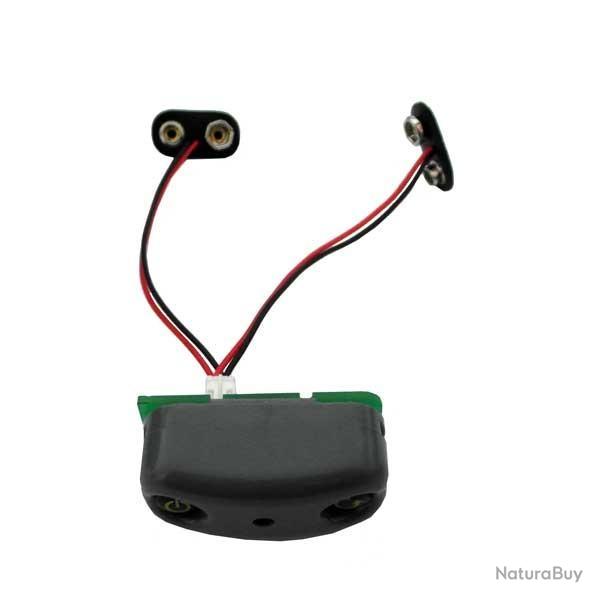 Planche de charge de couple incluant le couvercle et le connecteur de batterie