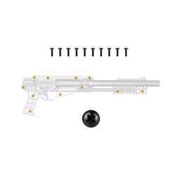 Ensemble de vis 10 pi&egrave;ces pour marqueur Blaster Kids Gotcha Gun cal.50 - R&eacute;f&eacute;rence #20