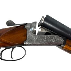 Fusil juxtapos&eacute; Italien cal 12/76, canon 76 cm, mise &agrave; prix 1� sans prix de r&eacute;serve, occasion