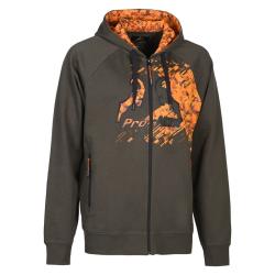 Sweat Zipp&eacute;  &agrave; Capuche PROHUNT GOLDEN - TAILLE XL