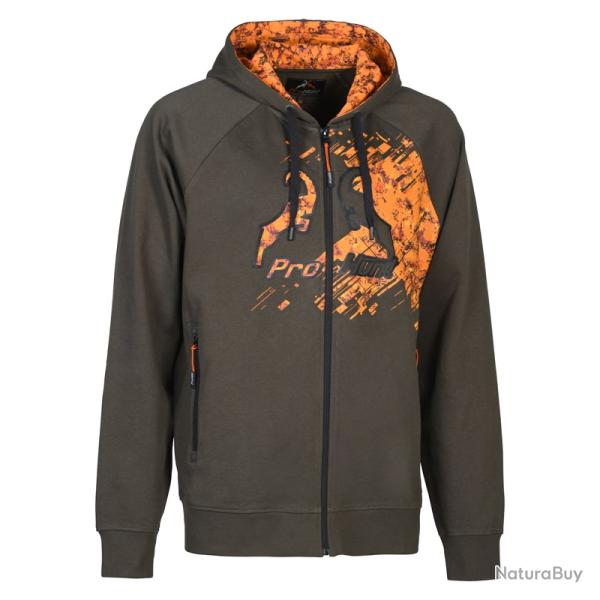 Sweat Zipp�  � Capuche PROHUNT GOLDEN - TAILLE XL