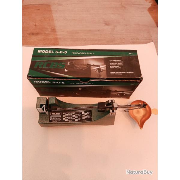 Balance rcbs 5-0-5 en grains neuf