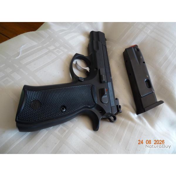 Pistolet  CZ 22LR CZ75 KADET comme neuf