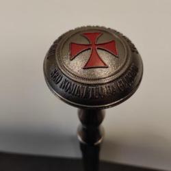 Canne &eacute;p&eacute;e TEMPLIER ARG.Croix Patt&eacute;e