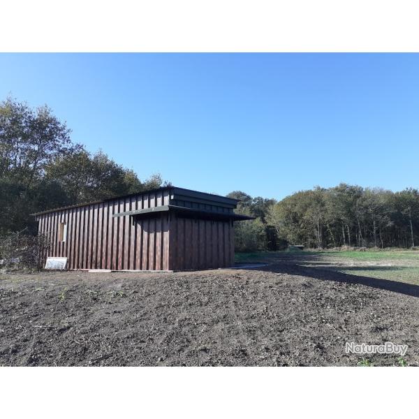 Tonne de chasse au canard dans le M�doc