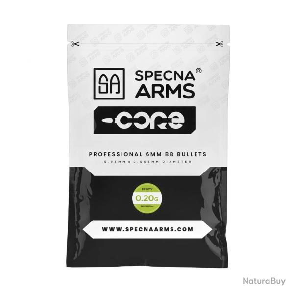 1000 Billes Airsoft BIO Core Specna Arms 6 mm 0,20 g